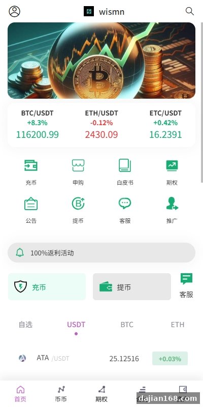 海外多语言交易所/合约/期权/秒合约/插针控制/申购-系统演示站