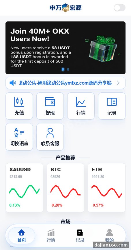 Java语言开发虚拟币微盘系统源码,外汇资金盘源码,虚拟币贵金属交易平台源码_资金盘源码_源码分享站